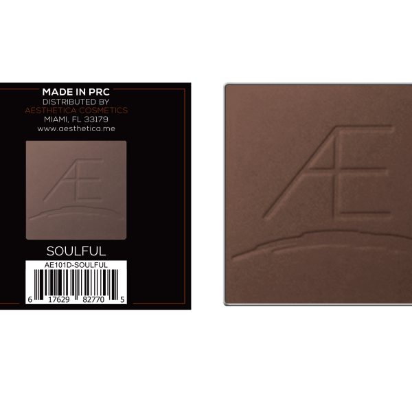 Aesthetica Dark Powder Contour Refill - SOULFUL - 6 Units