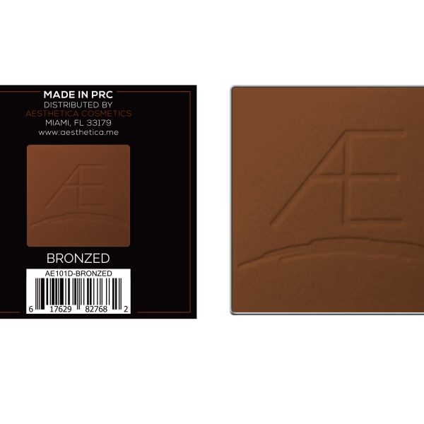 Aesthetica Dark Powder Contour Refill - BRONZED - 6 Units