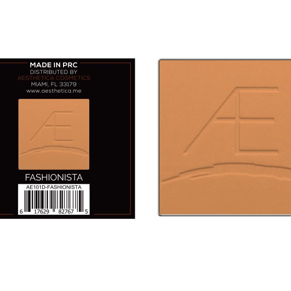Aesthetica Dark Powder Contour Refill - FASHIONISTA - 6 Units