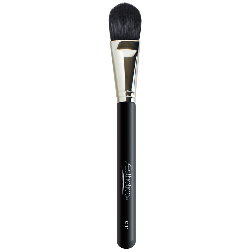 Aesthetica Pro Brushes - #C14: Cream Foundation Brush - 25 Units